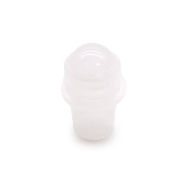 Punta de rodillo de piedras preciosas para botella de 5 ml - Cuarzo de roca