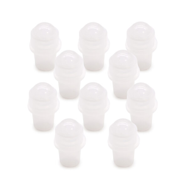 Punta de rodillo de piedras preciosas para botella de 5 ml - Cuarzo de roca - Imagen 2