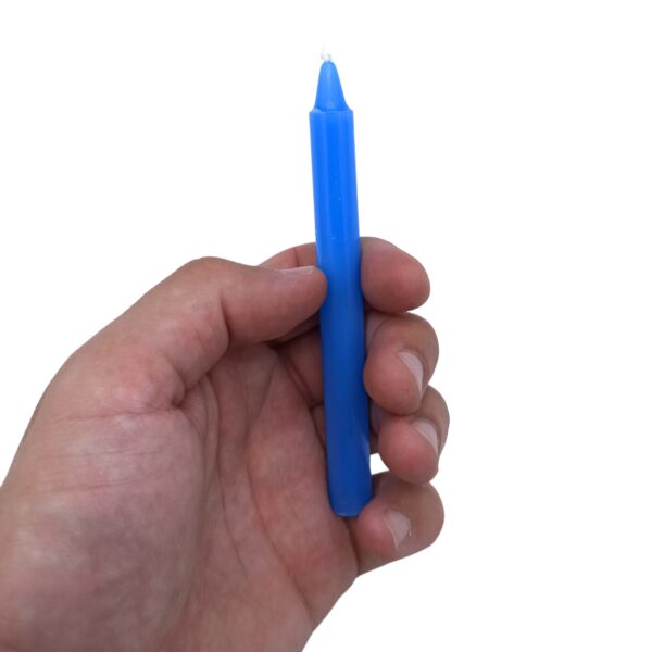 Velas Mágicas Manifest (paquete de 12) - Azul - Chakra Garganta - Imagen 2