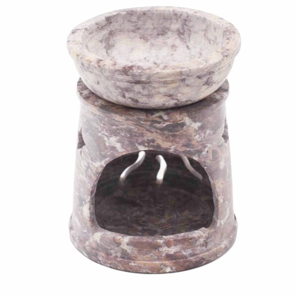 Quemador de aceite pequeño de esteatita 8 cm - Sol y Estrellas - Imagen 3