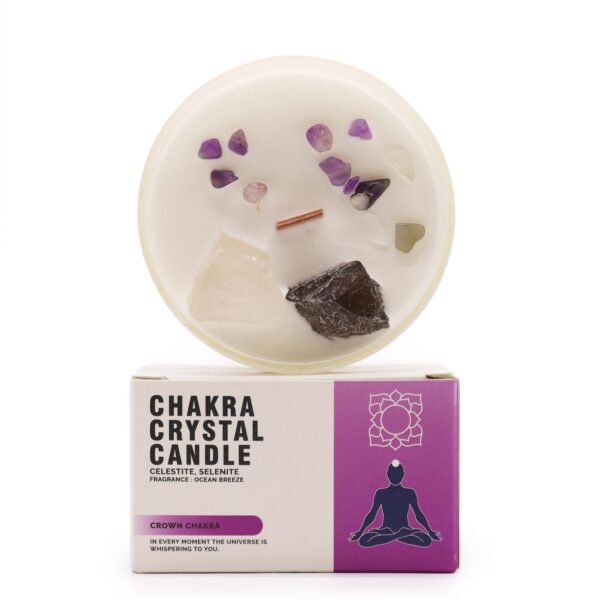 Velas de Cristal de Chakra  - Chakra de la Corona