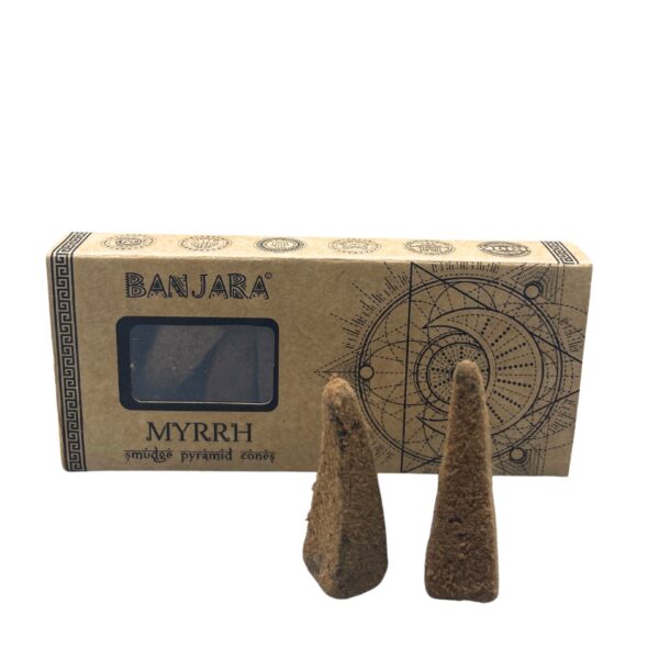 Conos piramidales Banjara Smudge -  Mirra - Imagen 3