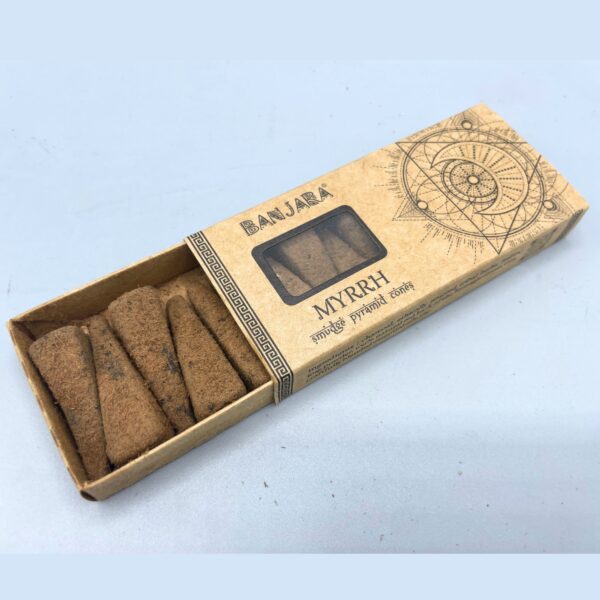 Conos piramidales Banjara Smudge -  Mirra - Imagen 4