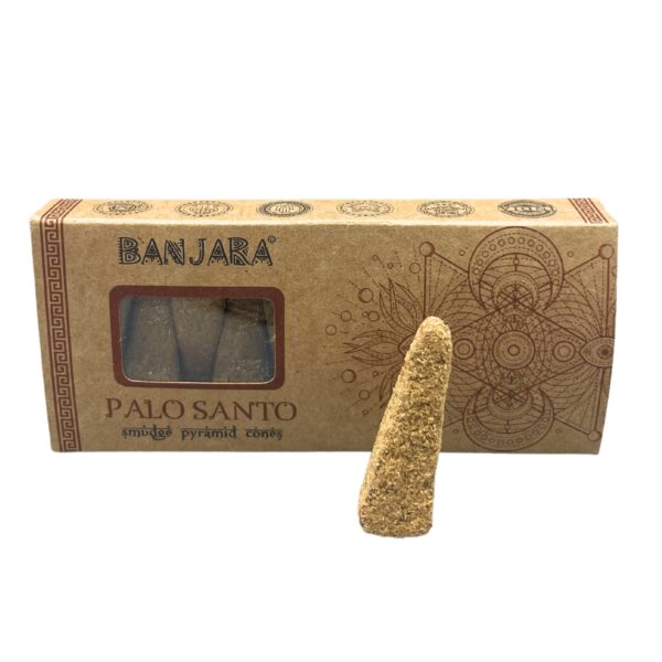 Conos piramidales Banjara Smudge - Palo Santo - Imagen 2