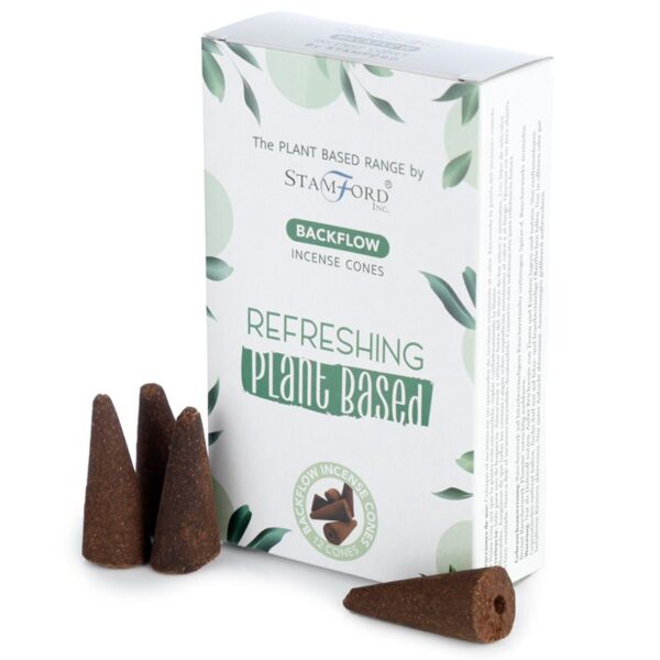 Conos de Incienso de Reflujo a Base de Plantas - Refrescantes - Imagen 2