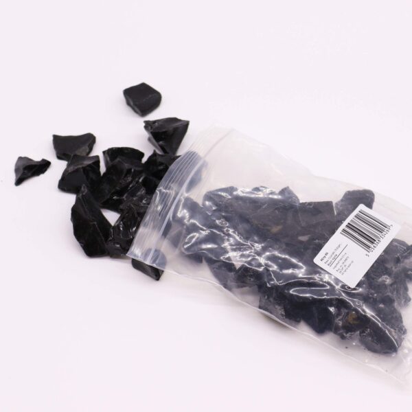 Cristales en bruto (500 g) - Ágata negra - Imagen 2
