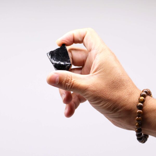 Cristales en bruto (500 g) - Ágata negra - Imagen 4
