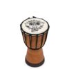 Tambor Djembe hecho a mano con tapa ancha - 20cm