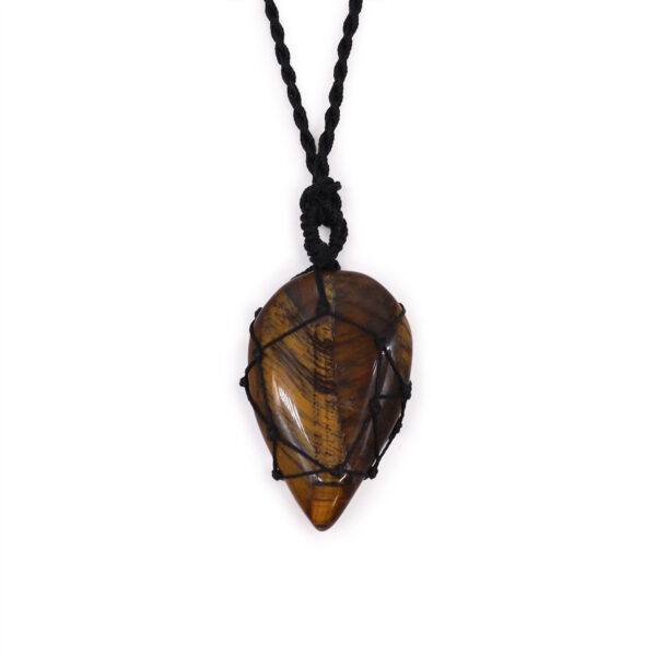 Péndulo Piedra Preciosa en Forma de Lingam - Cuarzo Roca - Imagen 2