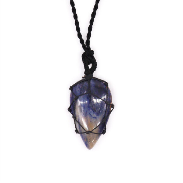 Péndulo Piedra Preciosa en Forma de Lingam - Cuarzo Rosa - Imagen 2