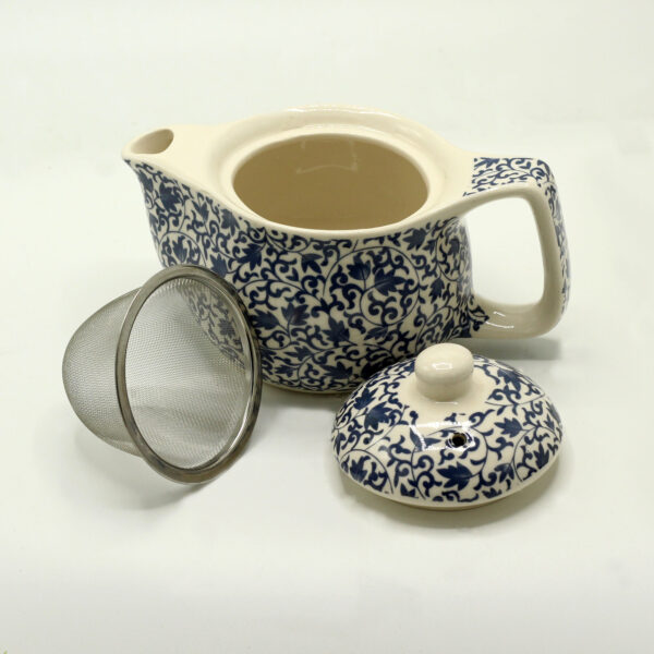 Tetera pequeña - Diseño azul - Imagen 2