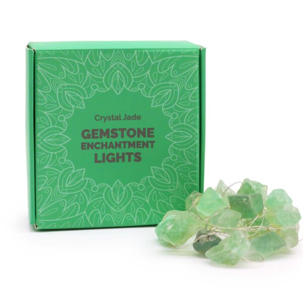 Luces de encantamiento de piedras preciosas - Jade de cristal - Imagen 3