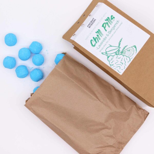 Paquete de regalo Chill Pills 350 g - Lavanda y Bergamota - Imagen 2