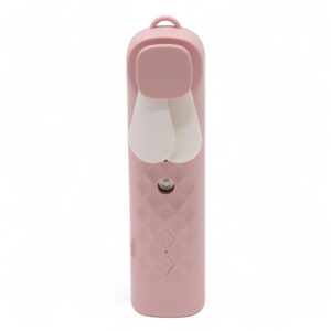 Ventilador y Pulverizador Facial Rosa - USB