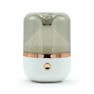 Difusor Aroma Blanco y Bronce - USB - Cambio de color