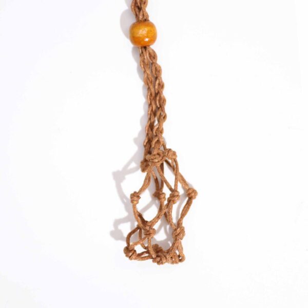 Cordones para Collar de Pieras Preciosas 45 cm - Marron - Imagen 2