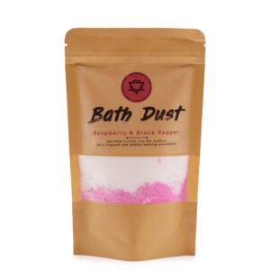 Polvo de Baño de Frambuesa y Pimienta Negra 190gr