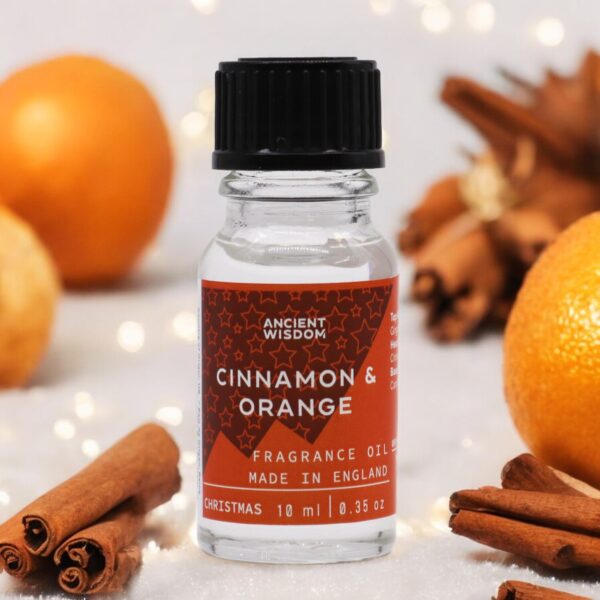 Aceites de Fragancia 10ml - canela y naranja (navidad) - Imagen 3