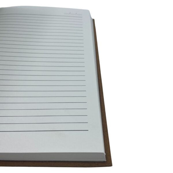 Cuaderno de Notas Marrón Oscuro - Rayadas - Imagen 2